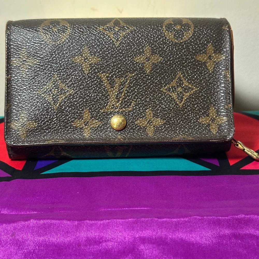 Louis Vuitton wallet.